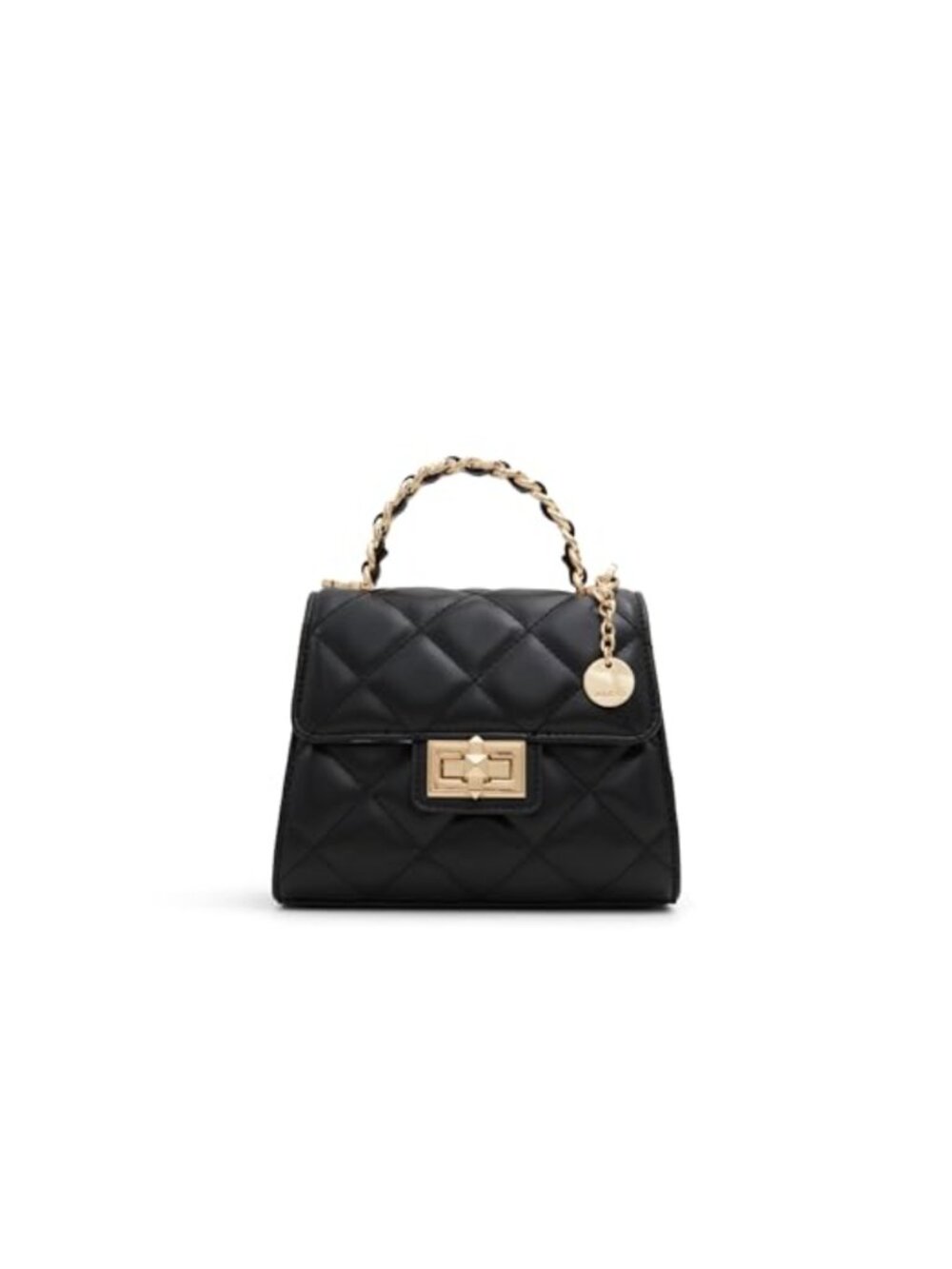Aldo Borgnine Top Handle Handbag Synthetic Small Removable Strap